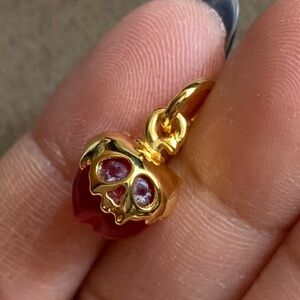 NWOT Disney Villains Evil Queen Apple Dangle Charm Sterling Silver 925